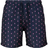 Urban Classics Zwemshorts nachtblauw / lichtroze