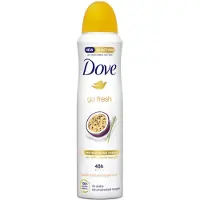 Dove 6x Dove Deodorant Spray Passievrucht & Citroengras 150 Ml