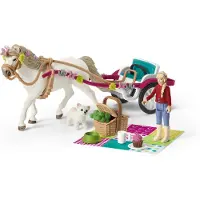 Schleich Horse Club Carriage For The Big Horse Show Veelkleurig 5-12 Years Kinderen