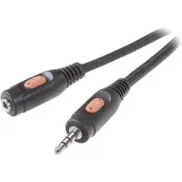 Speaka Professional Speaka 3.5 mm Klinkenverlängerung 5 m
