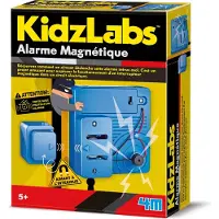 4M Wetenschap En Spel - Bouw Je Eigen Magnetisch Alarm - Bouwpakket - KidzLabs - 5 Jaar