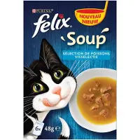 Felix 3x Soup - Visselectie - 6x48g