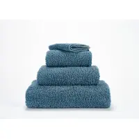 Abyss & Habidecor Washandje Super Pile Bluestone (17 x 22 cm)