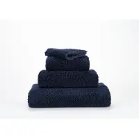 Abyss & Habidecor Washandje Super Pile Navy (17 x 22 cm)