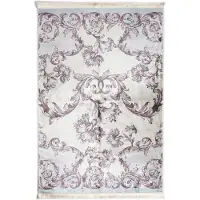Essenza Grazie Carpet 60x90 Iceblue