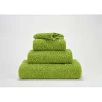 Abyss & Habidecor Washandje Super Pile Apple Green (17 x 22 cm)