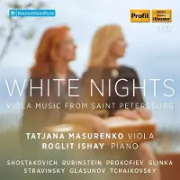 OUTHERE Tatjana Masurenko, Roglit Ishay - White Nights: Viola Music From St. Petersburg (3 CD)