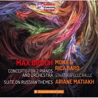 OUTHERE Mona Bard & Rica Bard, Staatskapelle Halle, Ariane Matiakh - Bruch: Concerto For 2 Pianos And Orchestra | Suite On Russian Themes (CD)