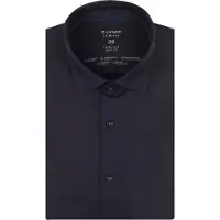 Olymp Lvl 5 Overhemd 24/Seven Marine Blauw