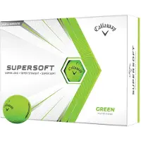 Callaway SuperSoft 2021 Golfballen - Groen - 12 Stuks