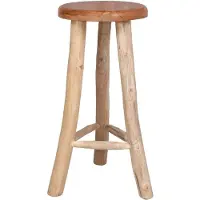 Van der leeden Barkruk - teak
