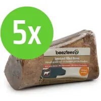 Beeztees Gerookt Gevuld Bot Vlees - hondensnack - 5 stuks