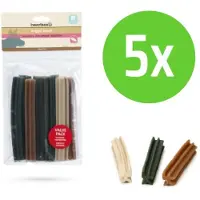 Beeztees Veggie Staaf Mix Voordeel - hondensnack - 1 x 500 gram 12 cm - 5 zakken