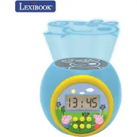 Lexibook Wekker met projector, varkentje Peppa