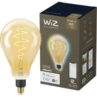 Wiz Ledfilamentlamp Ps160 Amber E27 6,5w