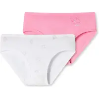 Schiesser Onderbroek lichtgrijs / pink / wit