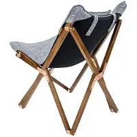 Bo Camp - Urban Outdoor - Relaxstoel - Bloomsbury - S - Oxford polyester - Grijs