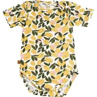 Frogs and Dogs - kraamcadeau / baby - Lemon - romper - maat 68