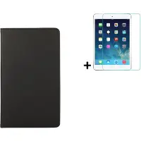 Modo Hoesje iPad Pro 10.5 2017 - 10.5 inch - Hoesje iPad Air 3 10.5 2019 - iPad 10.5 Bookcase Hoes - Screen Protector iPad 10.5 - Zwart Hoesje + Tempered Glass