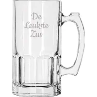 Libbey Gegraveerde Bierpul 1ltr De Leukste Zus