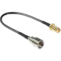 DeLOCK FME (m) - SMA (v) adapter - RG-174 / 50 Ohm - 0,20 meter