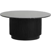 Nordal A/S ERIE ronde salontafel - ivoorkleurig marmeren tafelblad