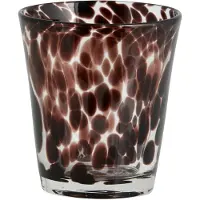 Nordal Tepin drinkglazen bruin - set van 6 stuks
