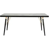 Nordal A/S Eettafel - zwart hout