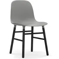 Normann Copenhagen Stoel Form Black Oak Grey