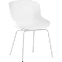Normann Copenhagen Hyg Stoel Staal Wit - Stoelen Polypropyleen White - 603872