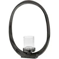 Riverdale Kandelaar Riverdale Emmy Zwart 44 cm