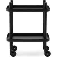 Normann Copenhagen Block Table / - Rol- & serveertafels As Black - 602196