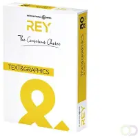 Rey Kopieerpapier Text & Graphics A4 80gr wit 500 vel - 2 stuks