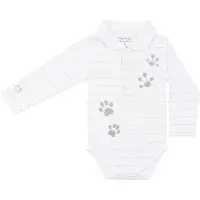 Frogs and Dogs | Polo Romper | Wit | Maat 62