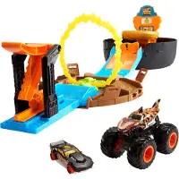 Hot Wheels Monster Trucks Stunt Tire Play Set Veelkleurig Kinderen