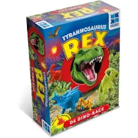 MEGABLEU Tyrannosaurus Rex - Spannend Bordspel voor Kinderen - Het Dino Race Avontuur - Vanaf 6 Jaar - Spelletje met Dinosaurussen