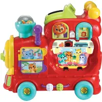Vtech Baby Rijd & Leer Letterlocomotief - Interactief & Educatief Speelgoed - Cijfers, Kleuren en Letters - Cadeau - Baby Speelgoed 1 Jaar tot 3 Jaar