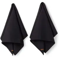 Humdakin ecologische theedoek 45x70 cm 2-pack Coal