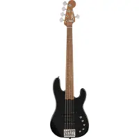 Charvel Pro-Mod San Dimas Bass PJ V Metallic Black 5-snarige basgitaar