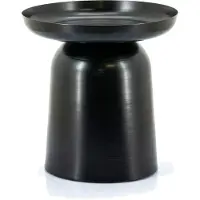 By-Boo Bijzettafel Bodie Black 45 x 45 cm