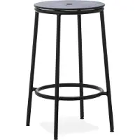 Normann Copenhagen Circa barkruk 65 cm Zwart eikenhout