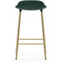 Normann Copenhagen Barstoel Form Barstool 65 cm Brass Green