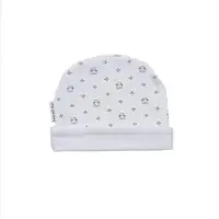 Frogs and Dogs Baby - muts - beanie - collectie Frogs en Dogs - wit