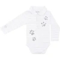 Frogs and Dogs | Polo Romper | Wit | Maat 68