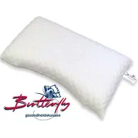 Mahoton - Butterfly kussen - 100% Natuurrubber - SOFT - (hoogte 14 cm) - Latex