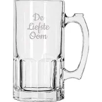 Libbey Gegraveerde Bierpul 1ltr De Liefste Oom
