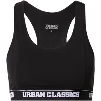 Urban Classics BH zwart / wit