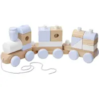 Melissa & Doug MELISSA houten trein Jumbo naturel 18771