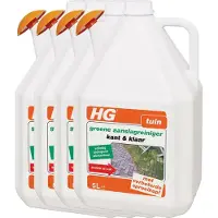 Hg 4x Groene Aanslag Reiniger Kant & Klaar Tot 50m2 5 Liter