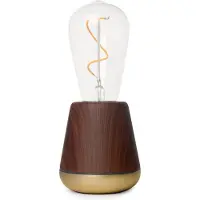 HUMBLE Oplaadbare tafellamp One Walnut
